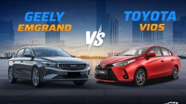 2022 Geely Emgrand vs Toyota Vios Comparison: Spec Sheet Battle