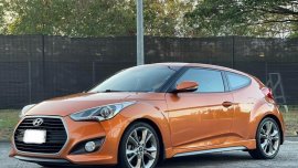 Selling Orange Hyundai Veloster 2018 in Las Piñas
