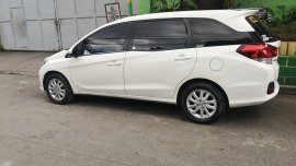Pearl White Honda Mobilio 2016 for sale in Antipolo