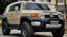 Beige Toyota FJ Cruiser 2017 for sale in Mandaluyong 
