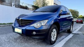 Blue SsangYong Actyon 2008 for sale in Imus