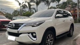 Pearl White Toyota Fortuner 2018 for sale in Quezon City