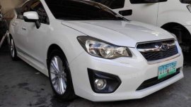 Pearl White Subaru Impreza 2012 for sale in Bulacan
