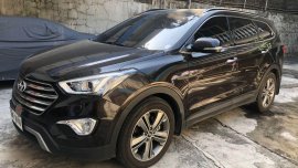 Black Hyundai Grand Santa Fe 2015 for sale in Makati