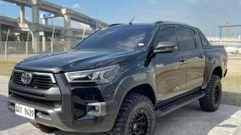 Black Toyota Hilux 2021 for sale in Automatic