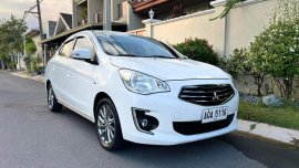 White Mitsubishi Mirage 2015 for sale in Manila