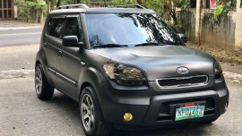 Grey Kia Soul 2009 for sale in Quezon City