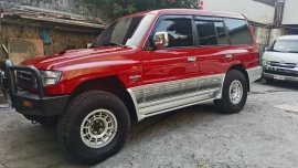 Red Mitsubishi Pajero 1999 for sale in Makati