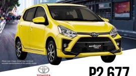 BRANDNEW TOYOTA WIGO P2,677 PER MONTH ONLY!!!