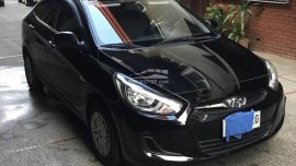 Pre-owned Black 2014 Hyundai Accent  1.4 GL 6MT for sale