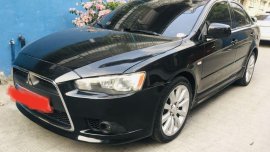 Selling Black Mitsubishi Lancer 2010 in Manila