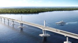 Panguil Bay Bridge construction in full swing for 2023 completion