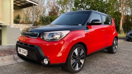 Red Kia Soul 2015 for sale in Automatic
