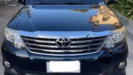 Black Toyota Fortuner 2012 for sale in Marilao