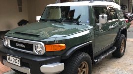 Green Toyota Fj Cruiser 2015 for sale in Pateros
