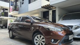 Sell Brown 2015 Toyota Vios in Quezon City