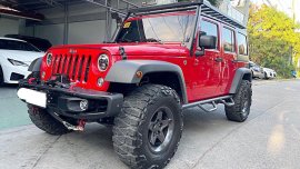 Selling Red Jeep Wrangler Unlimited 2017 in Bacoor