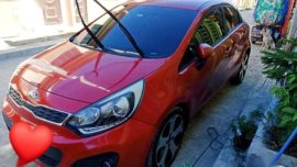 Red Kia Rio 2013 for sale in Automatic