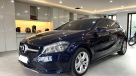 Blue Mercedes-Benz A-Class 2018 for sale in Paranaque 