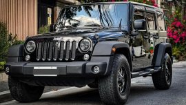 Black Jeep Wrangler 2016 for sale in Lupao