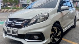 White Honda Mobilio 2015 for sale in Quezon 