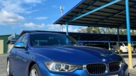 Blue BMW 320D 2014 for sale in Parañaque