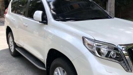 Pearl White Toyota Land Cruiser Prado 2015 for sale in Pasig 