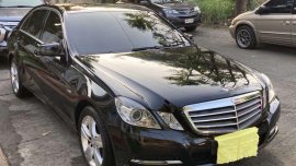 Black Mercedes-Benz E-Class 2012 for sale in Antipolo
