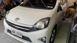 White Toyota Wigo 2015 for sale in Manila