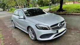 Brightsilver Mercedes-Benz A-Class 2017 for sale in Quezon 