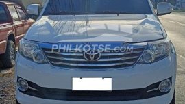 Second hand Pearl White 2012 Toyota Fortuner  2.4 V Diesel 4x2 AT for Sale