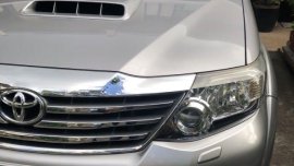 Sell Silver 2015 Toyota Fortuner in Manila