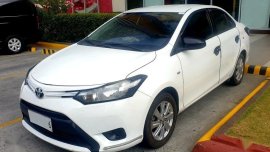 Pearl White Toyota Vios 2017 for sale in Quezon 