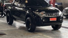 Selling Black Mitsubishi Strada 2015 in Los Baños