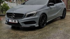 Silver Mercedes-Benz A-Class 2015 for sale in Cebu 