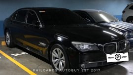 Selling Black BMW 730Li 2013 in Las Piñas