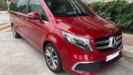 Selling Red Mercedes-Benz V-Class 2020 in Makati