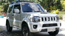 Pearl White Suzuki Jimny 2018 for sale in Quezon 
