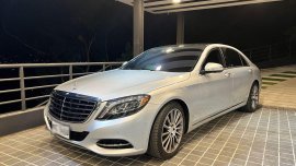 Selling Pearl White Mercedes-Benz S-Class 2017 in Quezon