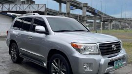 Silver Toyota Land Cruiser 2012 for sale in Automatic