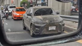 Alleged next-gen Toyota Vios spied doing test run in Thailand 