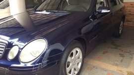 Blue Mercedes-Benz E-Class 2007 for sale in Cainta