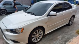 White Mitsubishi Lancer 2011 for sale in Las Pinas