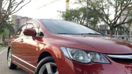 Red Honda Civic 2007 for sale in Caloocan 