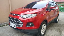 Red Ford Ecosport 2016 for sale in Quezon 