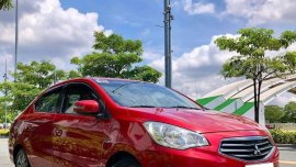 Red Mitsubishi Mirage 2015 for sale in Automatic