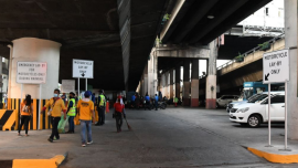 MMDA reminds riders to use motorcycle lay-by areas during rainfall 