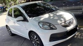 Sell White 2015 Honda Brio in Mandaluyong