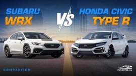 2023 Subaru WRX vs Honda Civic Type R Comparo: Spec Sheet Battle 
