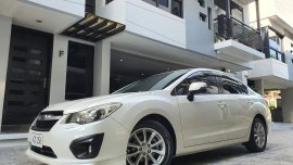 Pearl White Subaru Impreza 2014 for sale in Quezon City